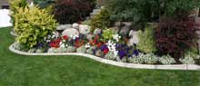 Retaining Wall Flower Bed